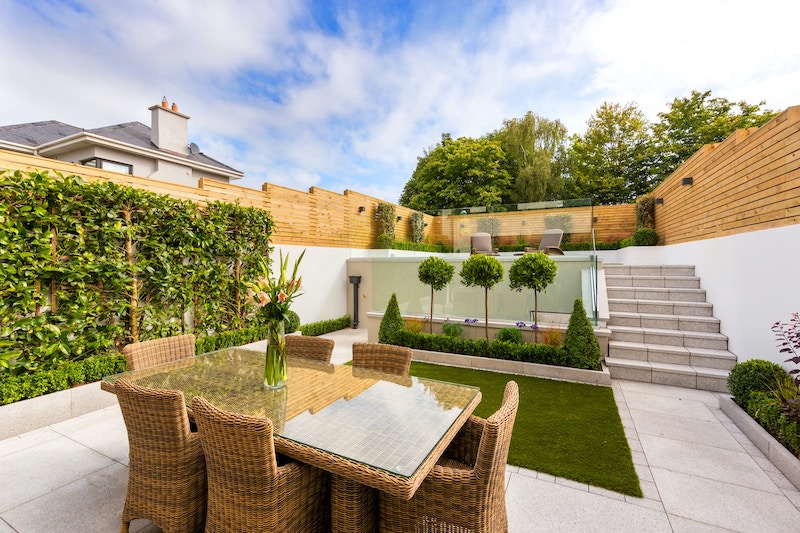 Luxury Outdoor Living Space.